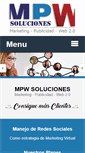 Mobile Screenshot of mpwsoluciones.com